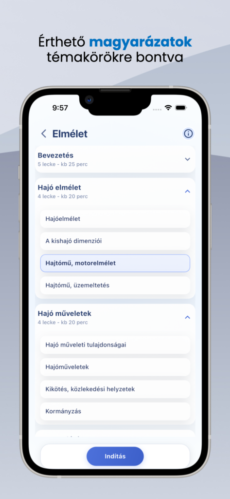 Onboard Hajózás Teszt - kisgéphajó és vitorlás kishajó vizsgafelkészítő app