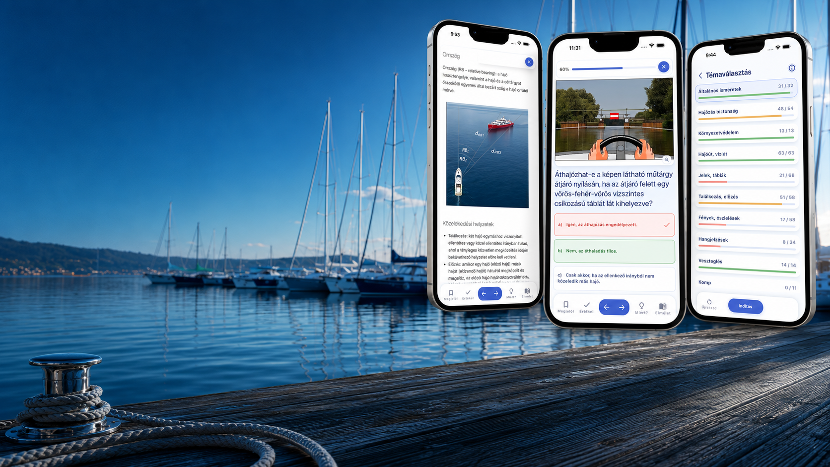 onboard hajózás app home